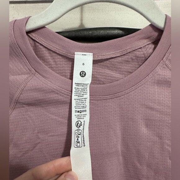 Lululemon Swiftly Tech Cropped Long Sleeve 2.0 - Picture 2 of 8